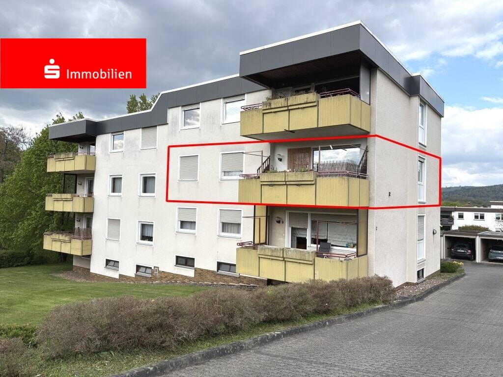 Großzügige ETW mit schönem Weitblick und einer Garage – Melsungen – Bild 1 von 8