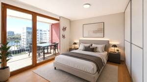 Stilvolle Drei-Zimmer-Wohnung mit Loggia und Mainblick – 60327 Frankfurt am Main – Vorschaubild 4