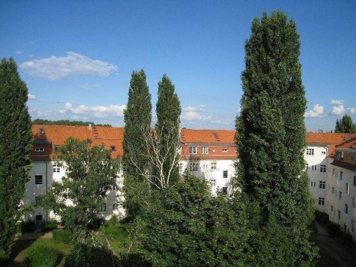 Bezugsfrei! Keine Provision! Sonnige 2-Zi-DG, Bj 2000 im sanierten AB-Gebäude, gr. Innenhofgarten – 12459 Berlin – Bild 1 von 9
