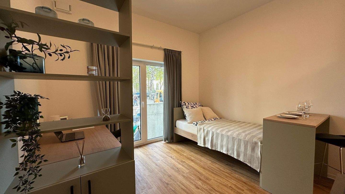 Studentenapartment mit Tiefgaragenstellplatz | NEUERÖFFNUNG WS 2026! – Nürnberg – Vorschaubild 3