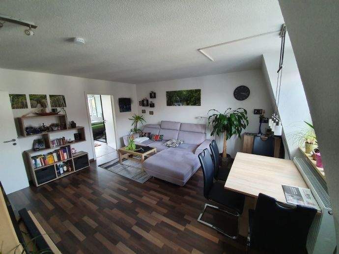 Nürnberg St.Peter: schöne 3-Zimmer Mansardenwohnung mit SW-Balkon, Aufzug, 1 TG-Stellplatz - Nähe Wöhrder See und Hochschule