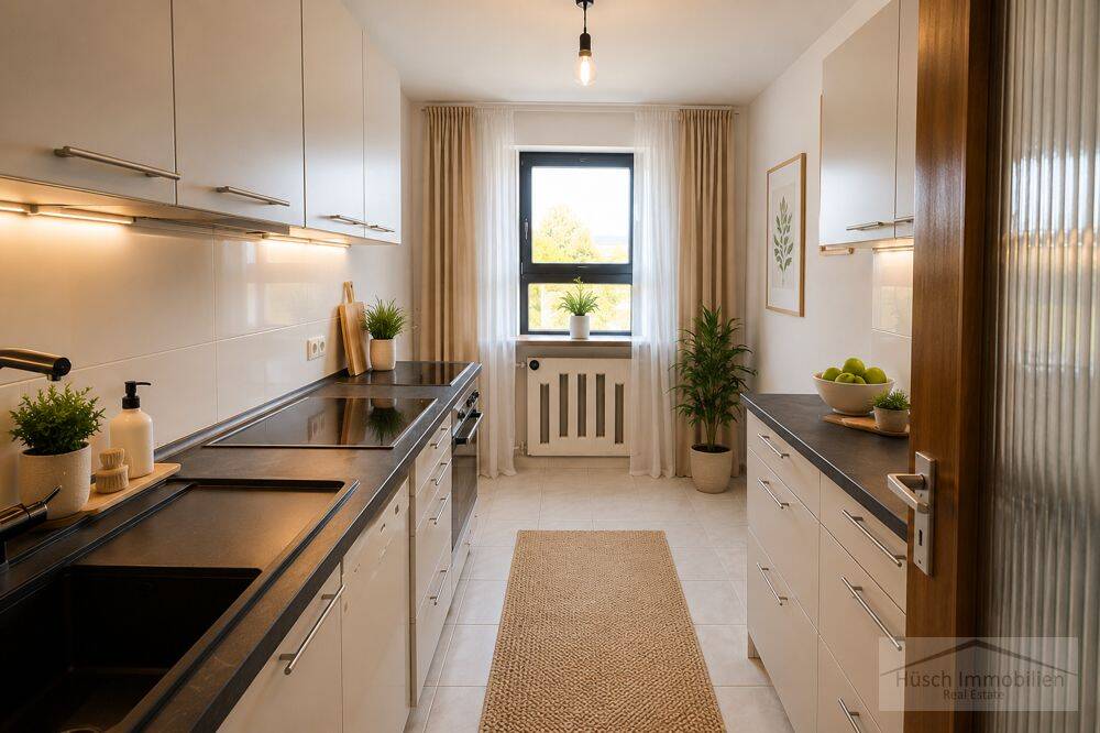 Attraktive 2-Zimmer-Wohnung mit großem Balkon, Aufzug & Tiefgarage -ideal als Kapitalanlage – Wiesbaden – Vorschaubild 3