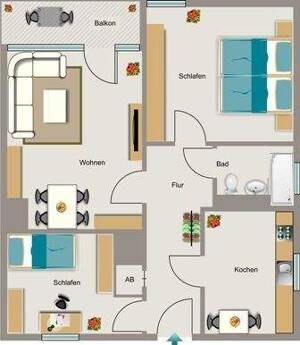 Im besten Alter eine passende Wohnung bei VIVAWEST. – 45884 Gelsenkirchen – Vorschaubild 6