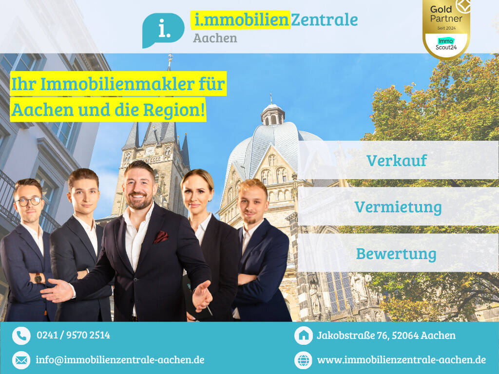 Attraktives Investmentpaket: Drei 1-Zimmer-Wohnungen mit Tiefgaragenstellplätzen in gefragter Lage – Aachen – Vorschaubild 9