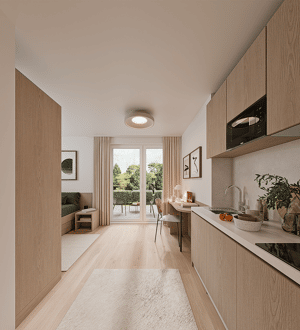 Neubau: Mikroapartments in KFW 55-Standard (A+) | Ap. 14 – 81247 München – Vorschaubild 4