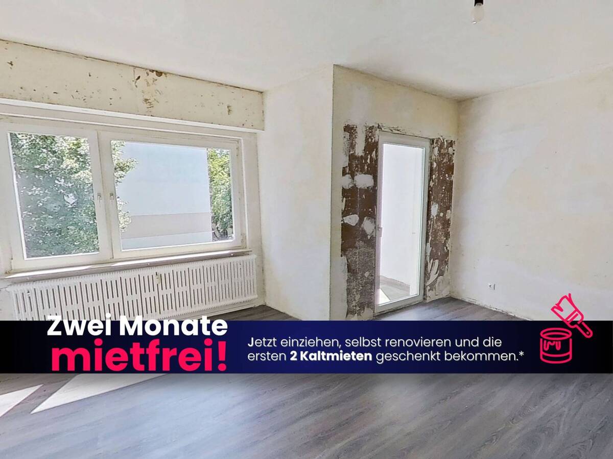 ++Ihr neues Zuhause mit Balkon: Helle 3-Zimmer-Wohnung mit Balkon & Abstellraum++ – 47137 Duisburg – Bild 1 von 9