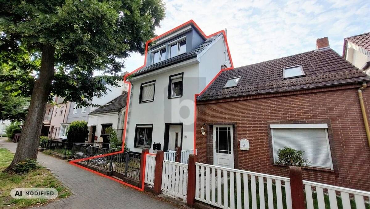 KERNSANIERT MIT 3 BÄDERN, FÜR MACHER – 28239 Bremen – Bild 1 von 5