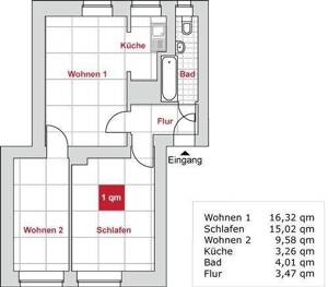 Modern wohnen, entspannt ankommen | 3 Räume mit Einbauküche – 8058 Zwickau – Vorschaubild 7