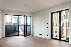 117qm Erstbezug! Heller 3-Zimmer-Traum mit Weitblick // Community-Features mitten in der Hafen-City – 20457 Hamburg – Vorschaubild 2