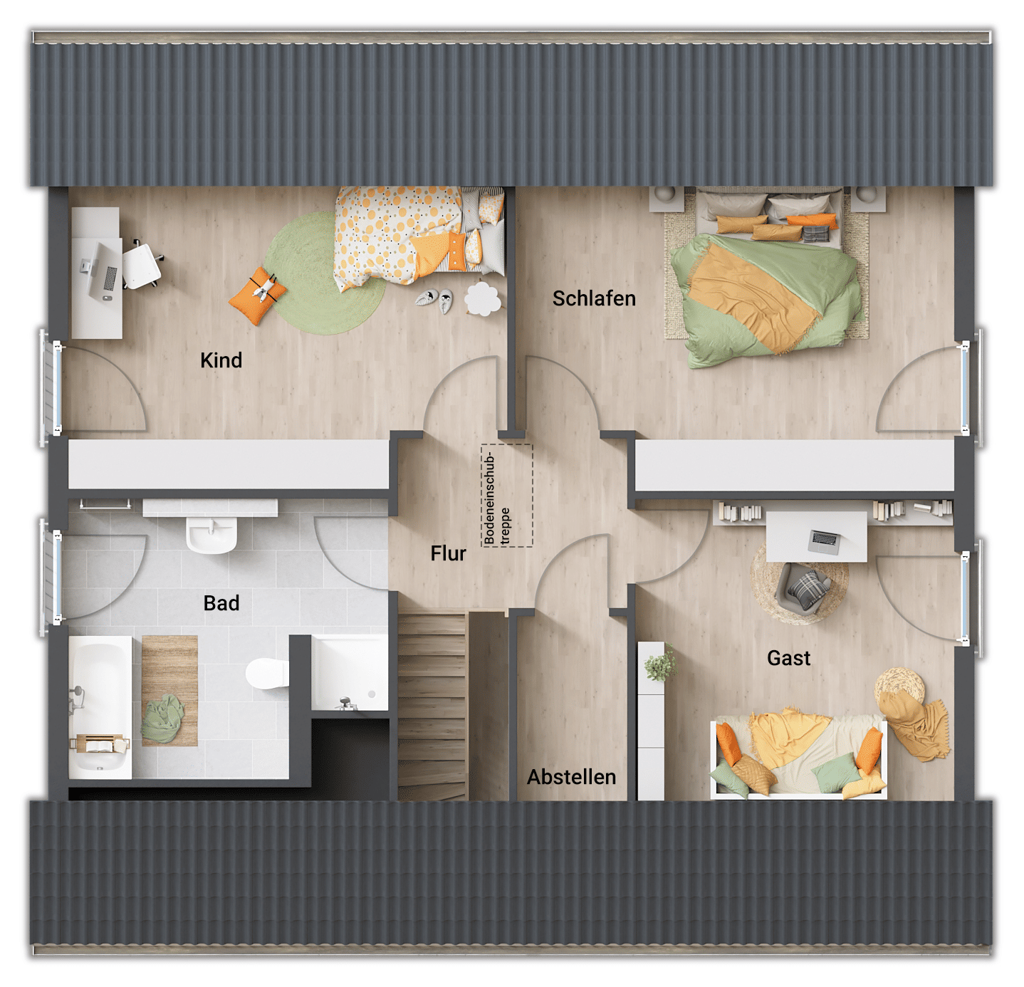 Mit Grundstück, das Haus für alle Lebensphasen in Eversen. – Bergen – Vorschaubild 9
