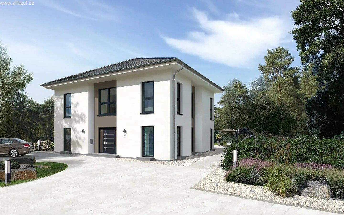 City Villa 1 - Eleganz trifft moderne Wohnkultur inklusive Baugrundstück – Neumarkt in der Oberpfalz – Bild 1 von 9