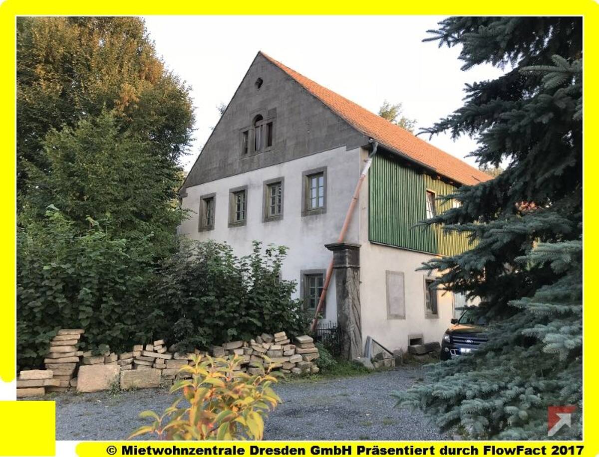 Denkmalschutz!! Ausbaufähiges Bauernhaus in nördlicher Stadtrandlage !!! – 1328 Dresden – Bild 1 von 9