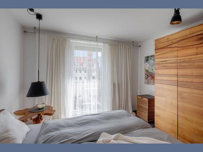 Möbliert: Geschmackvoll möblierte 3-Zimmer-Wohnung – München – Vorschaubild 4