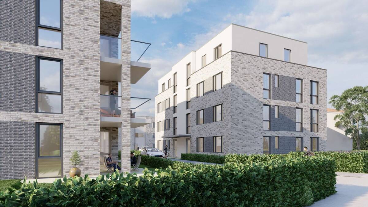 Attraktive 3-Zimmer Erdgeschosswohnung Neubau, St. Jürgen – 23562 Lübeck – Bild 1 von 7