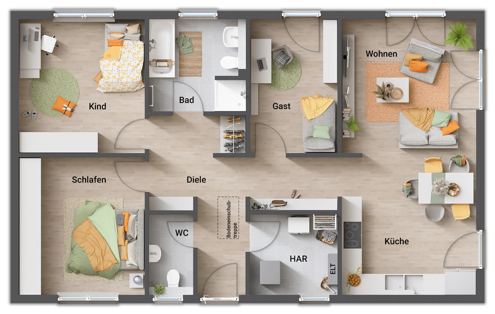 Haus in 54634 Bitburg mit 102 m² kaufen