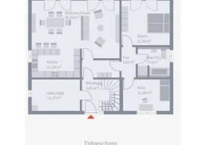 Hamburg WEST: Repräsentative Klinker-Villa mit 218 m² - flexibel als 1- oder 2-Familienhaus