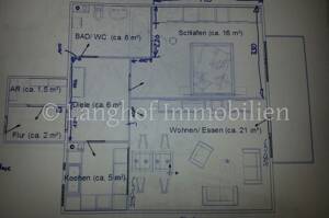 Sofort beziehbar: moderne 2 Zimmer-Balkonwohnung mit TG-Stellplatz in Fürth-Burgfarrnbach – 90768 Fürth – Vorschaubild 5
