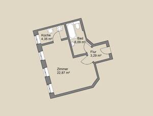 Stilvolles Stadtrefugium mit Charme - urban wohnen, nachhaltig investieren. Renovierte & Bezugsfrei! – 4315 Leipzig – Vorschaubild 8