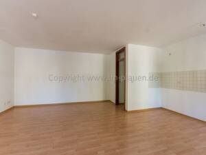 Erdgeschoss - Aufzug - offene Küche | 2-Zimmer-Wohnung Plauen Zentrum – 8523 Plauen – Vorschaubild 3