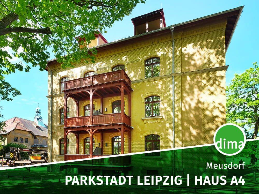 ERSTBEZUG Parkstadt Leipzig | Veranda, 2 Bäder, HWR, Parkett, Fußbodenheizung, Stellplatz u.v.m.