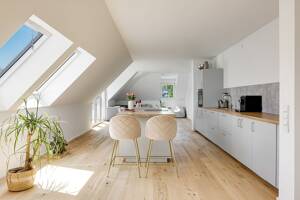 Beletage an der Trabrennbahn: Sagenhaftes Penthouse in bester Nachbarschaft von München-Daglfing – 81929 München – Vorschaubild 7
