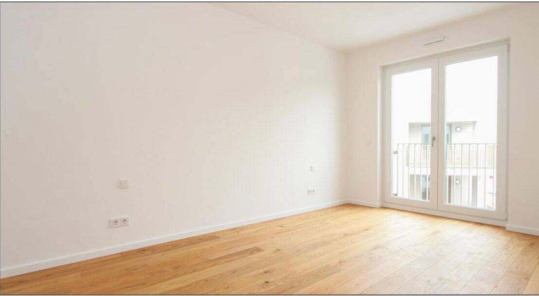 Neubau: Lichtdurchflutete 2 Zi Wohnung mit Balkon – Freising – Vorschaubild 2