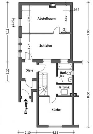 Doppelhaushälfte mit viel Potential auf 572 m² Eigentumsgrundstück – 21109 Hamburg – Vorschaubild 8