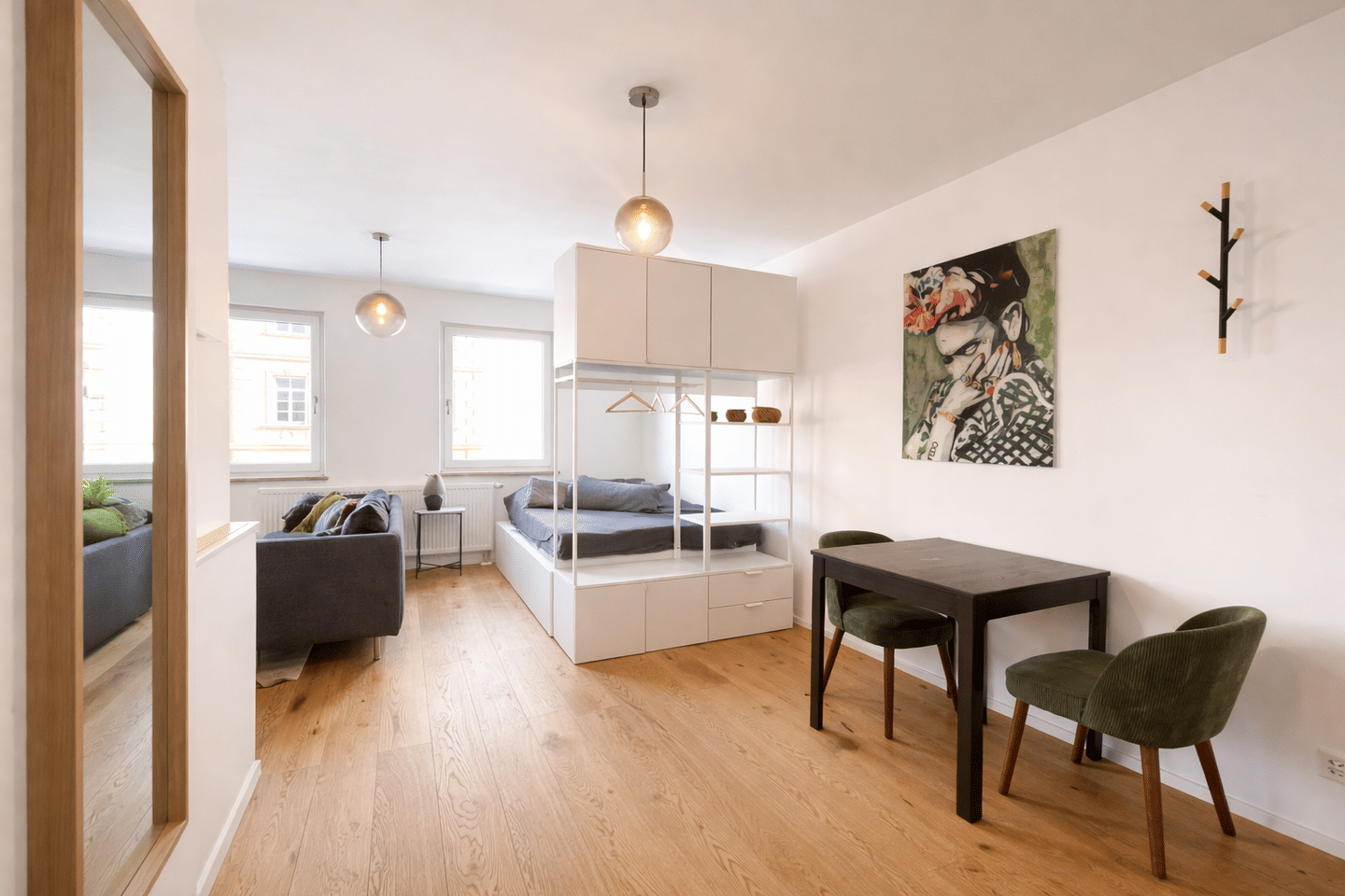 Modernes, voll möbliertes Design-Apartment in St. Johannis WE1 – Nürnberg – Vorschaubild 3