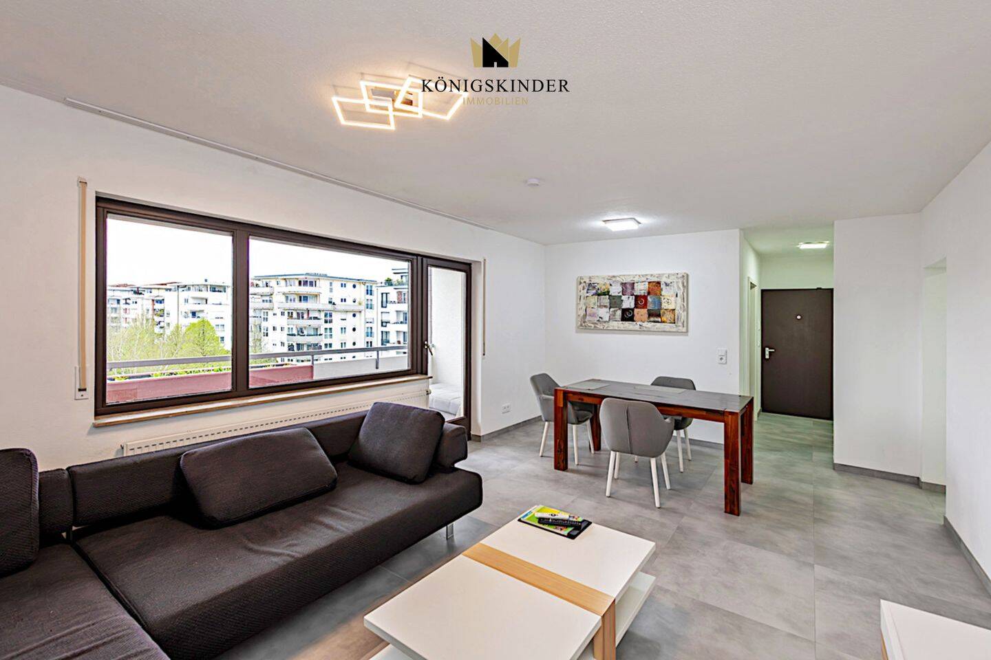 TOP Lage in Bonlanden-3-Zimmer-Wohnung mit Süd-West-Balkon & Aufzug- ideal zum Wohnen oder Vermieten – Filderstadt – Bild 1 von 9