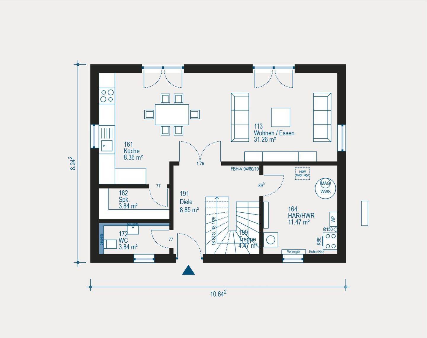 Individuelles Einfamilienhaus in Heinsberg - Energieeffiziente Architektur für höchste Ansprüche – Heinsberg – Vorschaubild 7