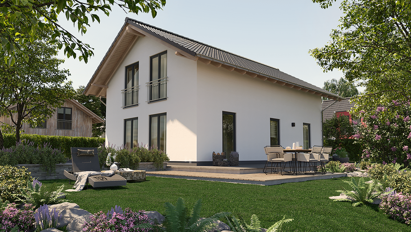 Haus Bodensee mit 1m Dachüberstand, Preis inkl. Grundstück – Damflos – Bild 1 von 6
