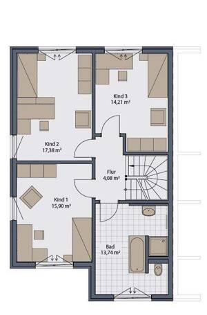 Neubau Ihre Doppelhaus-Hälfte in der Lemsahler Landstrasse Südwest – 22397 Hamburg – Vorschaubild 6