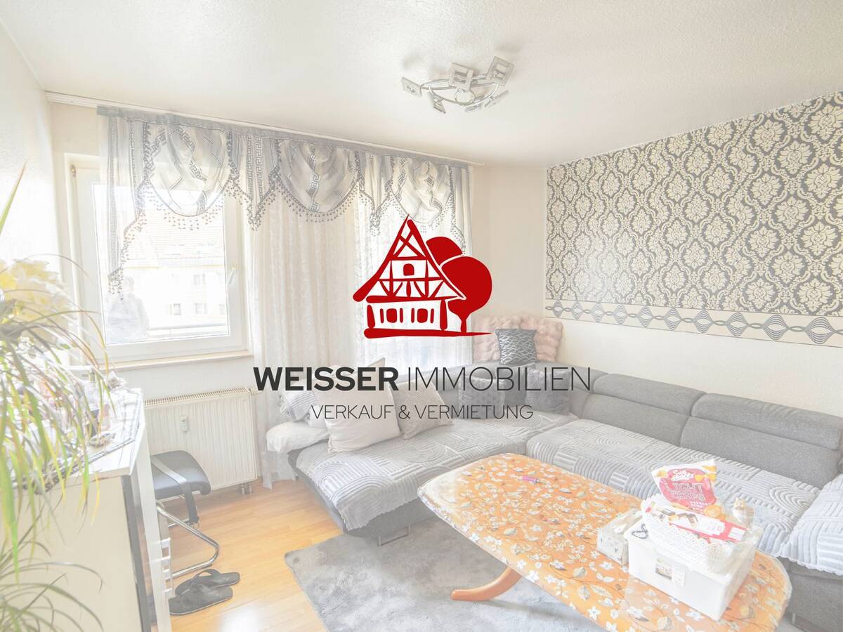 RESERVIERT!!! Vermietete 2-Zimmerwohnung mit Balkon und Duplexparker in der Fürther Südstadt – 90763 Fürth – Bild 1 von 7