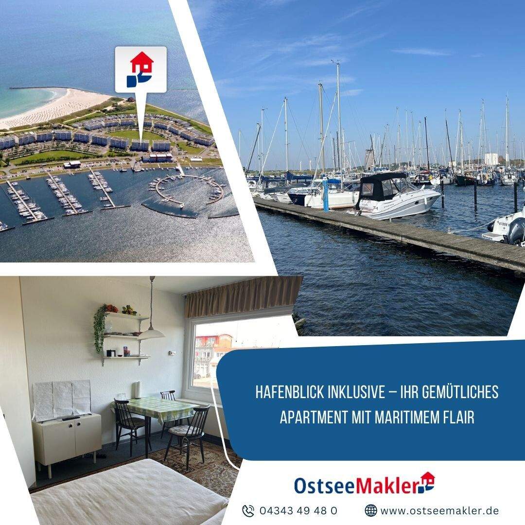 Hafenblick inklusive - Ihr gemütliches Apartment mit maritimem Flair – Fehmarn – Bild 1 von 9