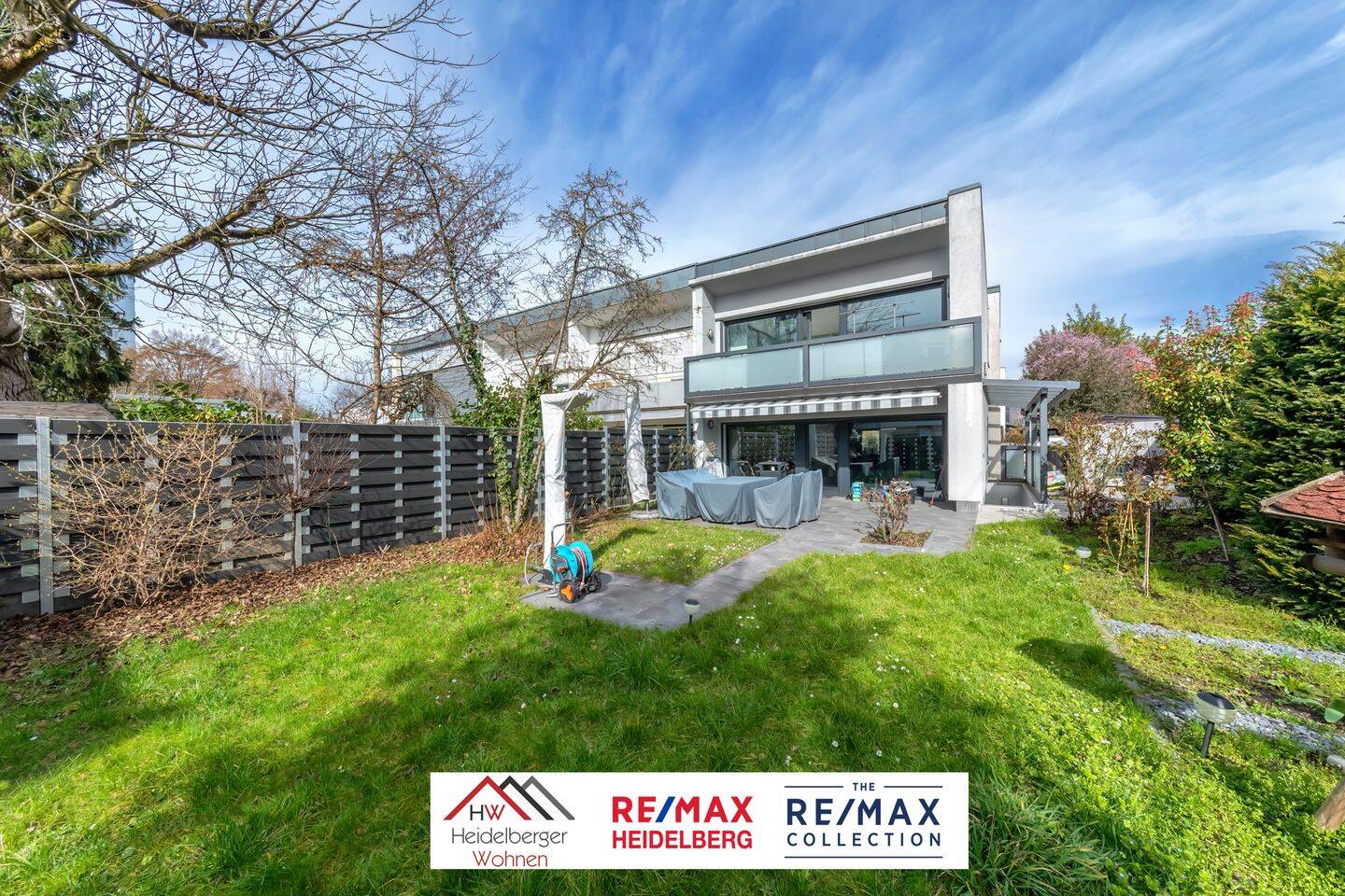 Traumhaftes REH mit 168qm WF und 400qm GS, inkl. Garten + Balkon, Garage, hochwertig kernsaniert – Heidelberg – Bild 1 von 9