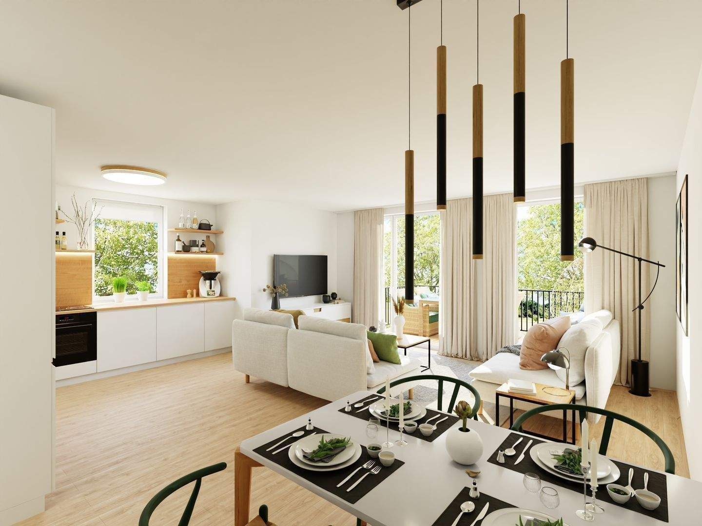 NEU: Zum Vermieten oder zum Verlieben - großer Süd-Balkon, KfW 40 QNG+, AfA 10% – Nürnberg – Vorschaubild 5