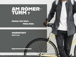 Rarität in einzigartiger Lage! Großzügige Wohnung mit traumhaft großer Terrasse am Römerturm! WE4 – 50667 Köln – Vorschaubild 9