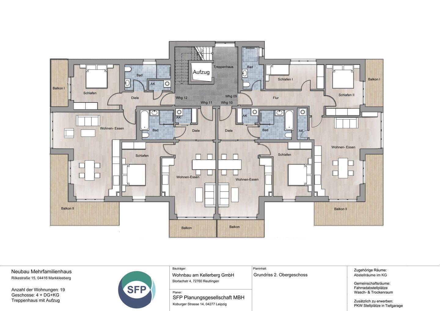 3-Zimmer mit Doppelbalkon - der komfortable Wechsel vom Haus zur Wohnung – Markkleeberg – Vorschaubild 8
