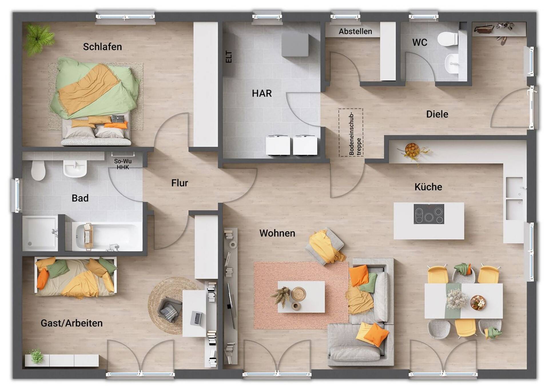 Bungalow in 38268 Lengede mit 109 m² kaufen