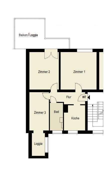 0178-8236274 - 3-Zi.-Altbau mir riesen Balkon - Besichtigung auch am WE – Berlin – Vorschaubild 2