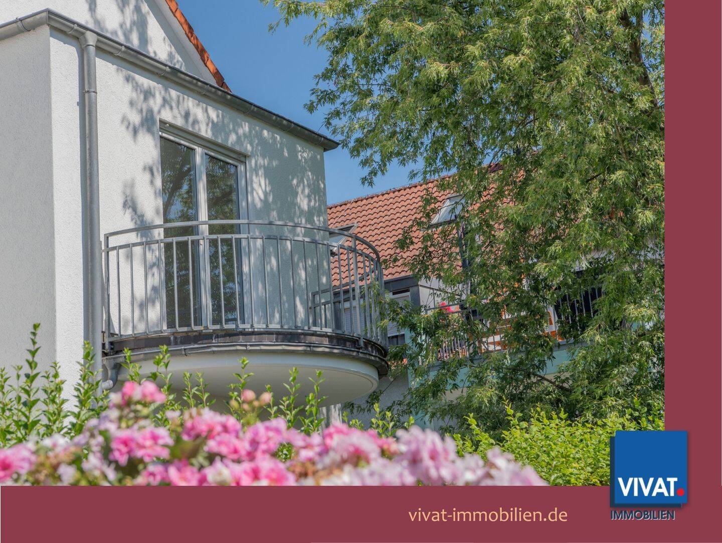 Klein, fein, zentral - charmantes Single-Apartment mit Rundbalkon & TG-Stellplatz direkt in Usingen!