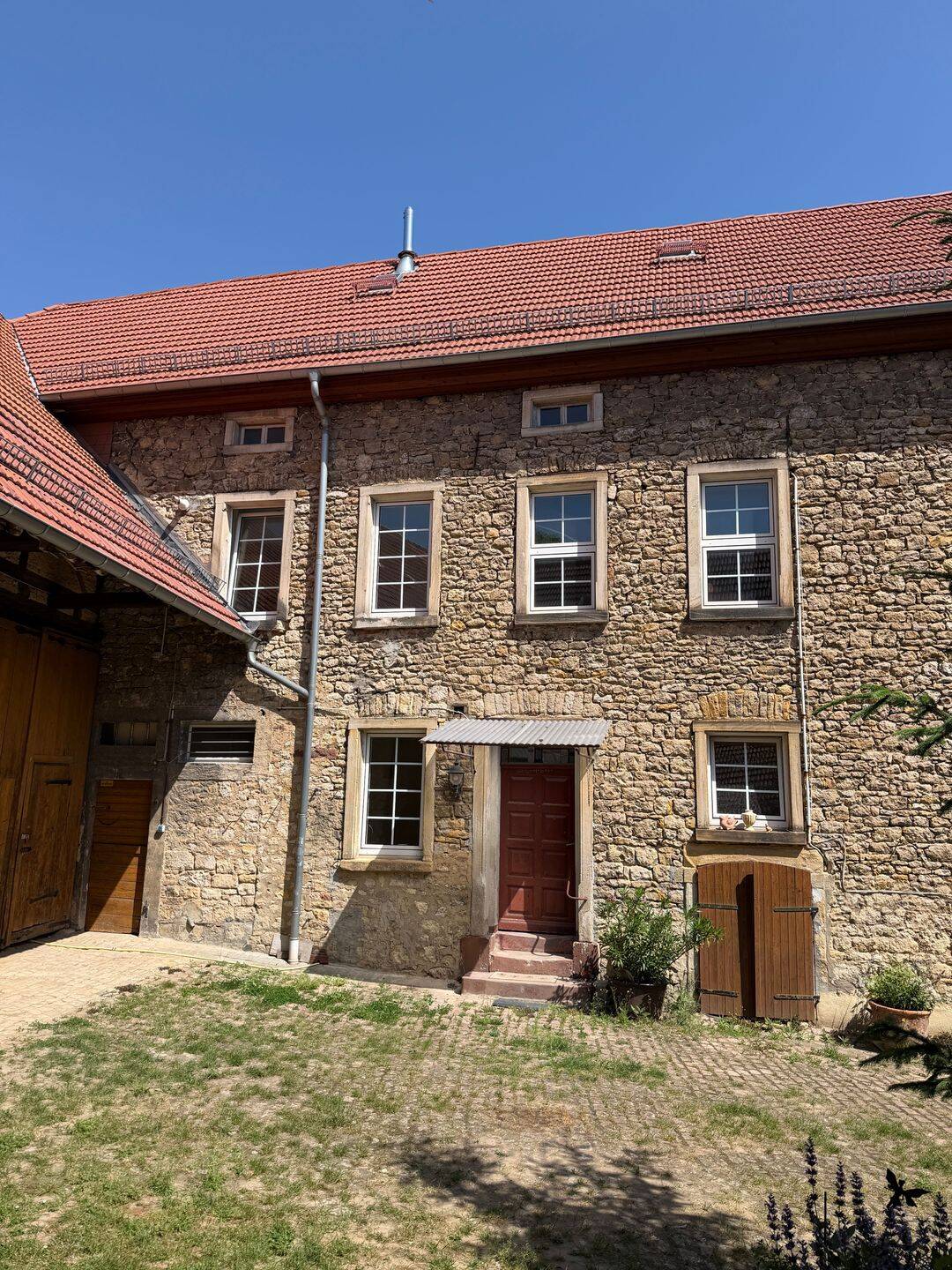 Denkmalgeschützter Dreiseitenhof in Mainz-Drais