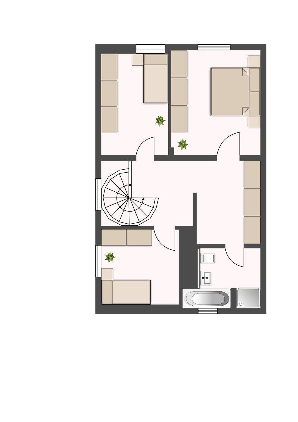 SEEBAUER | 4 Zi. Dachterrasse Maisonette in Aubing - hell und ruhig - Bad mit Fenster – München – Vorschaubild 3