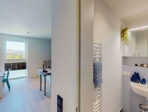 1 Monat mietrfei! Neubau-Studentenapartment im Quartillion - möbliert & top Lage! – 65197 Wiesbaden – Vorschaubild 6