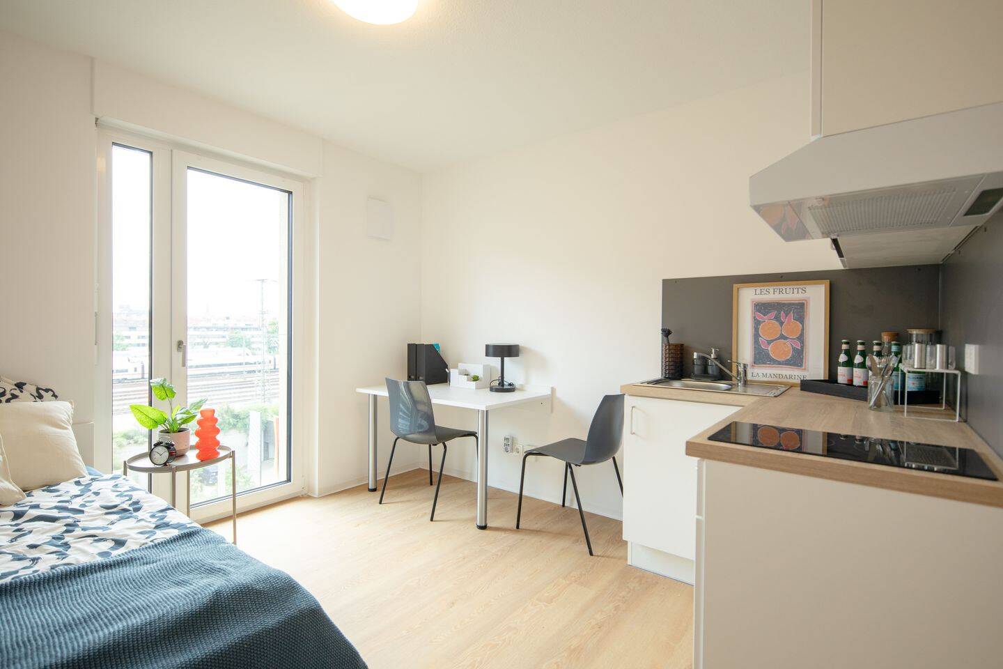 Wohnen mit Köpfchen – Studentenapartment mit Extras I WE 3.04 – Nürnberg – Vorschaubild 8