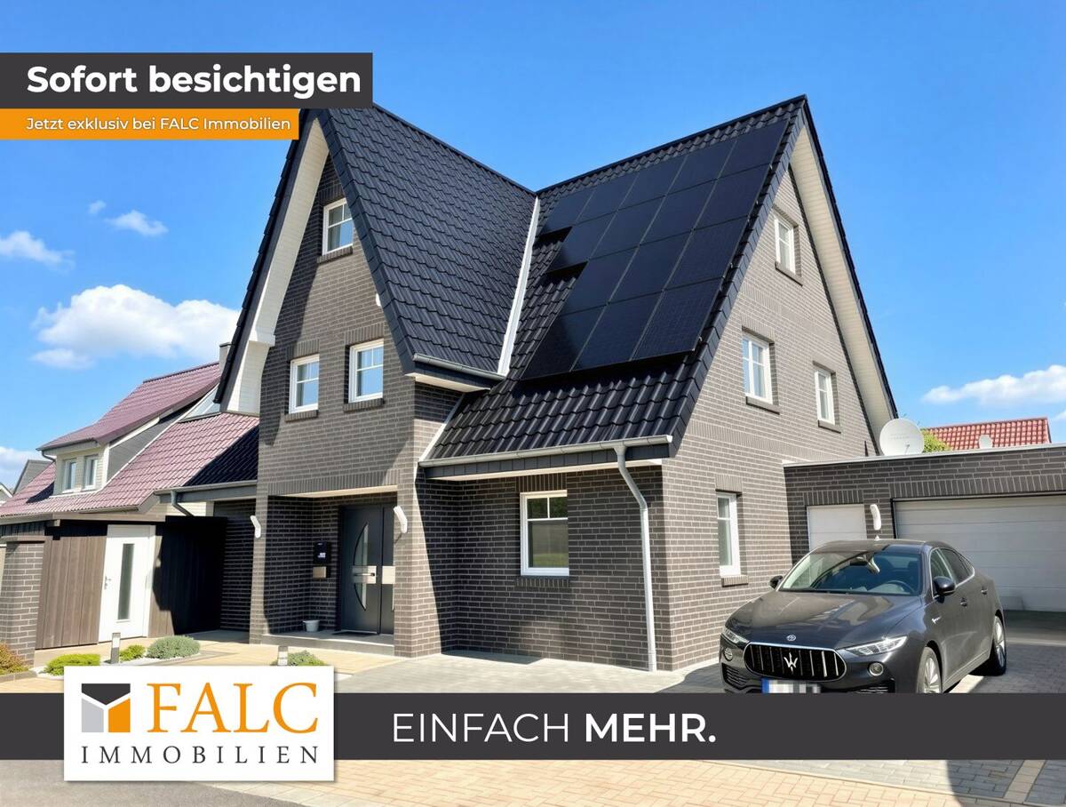 Elegantes Einfamilienhaus mit großzügigem Wohnambiente, Sauna und PV-Anlage – 48565 Steinfurt – Bild 1 von 9