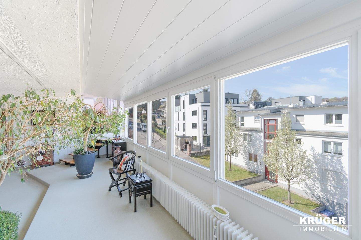 KA-Grötzingen / Penthouse mit großer Dachterrasse & 2 TG-Stellpl. mit tollem Ausblick – Karlsruhe – Vorschaubild 9