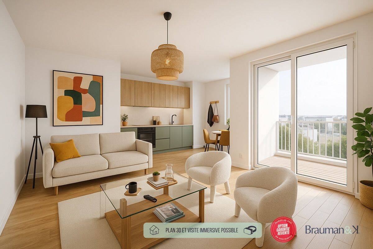 Appartement 3 pièces 57 m² · à Dax · 57 m² · 192 600 €