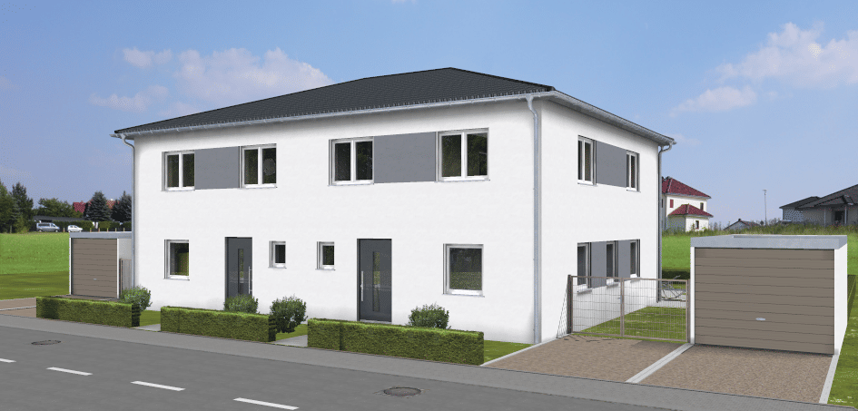 Doppelhaushälften Neubau in Berg bei Neumarkt in zentraler Ortslage. – Berg bei Neumarkt in der Oberpfalz – Vorschaubild 4