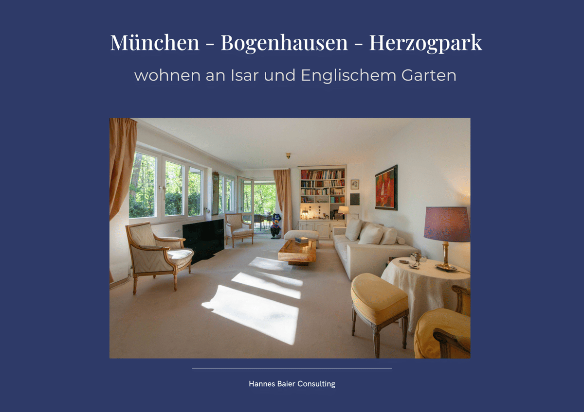 5 Zimmer - Garten- Wohnung Herzogpark München – 81925 München – Bild 1 von 9